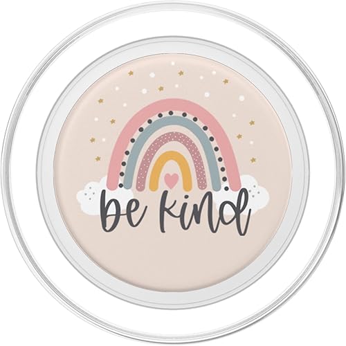 Miniatura 2 de Be Kind - Lindas citas positivas de arco iris, frases inspiradoras PopSockets MagSafe PopGrip para iPhone
