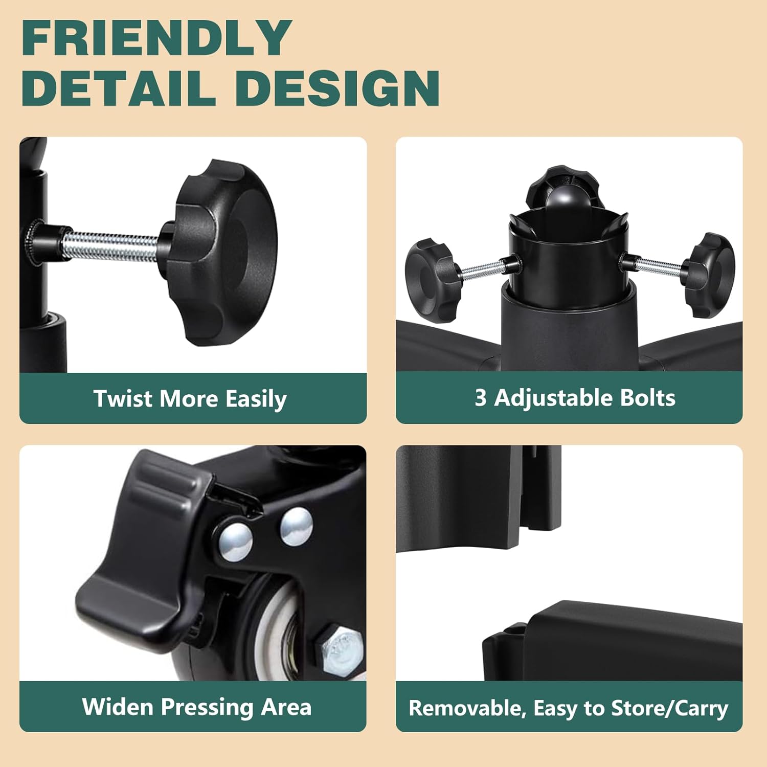 Rolling Artificial Christmas Tree Stand Base Replacement with Wheels Universal Heavy Duty Fake Tree Stands Faux Xmas Tree Stand Up to 7.5Ft Tree