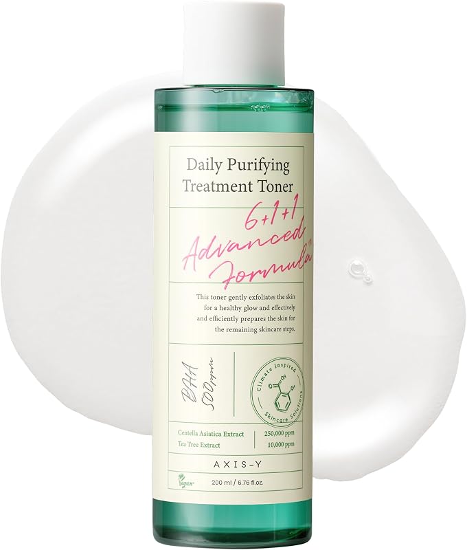 Tônico facial AXIS-Y com ácido salicílico e Centella Asiatica, modelo AX101, 200 mL