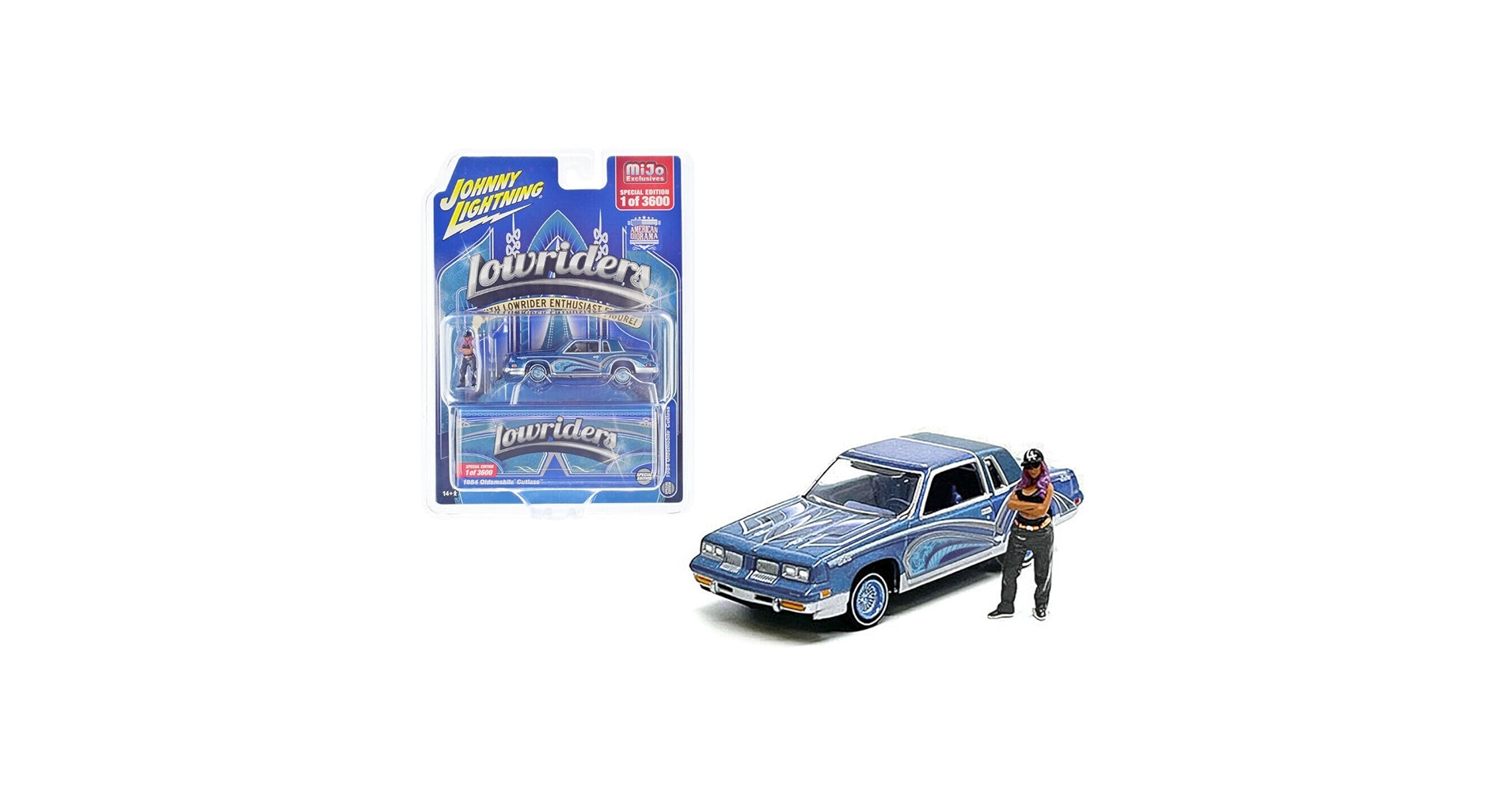 LowHopper 1/64 Olds カトラス　ローライダー　車高上げ下げ可能 LowHopper 1/64 Olds カトラス ローライダー 車高上げ下げ可能