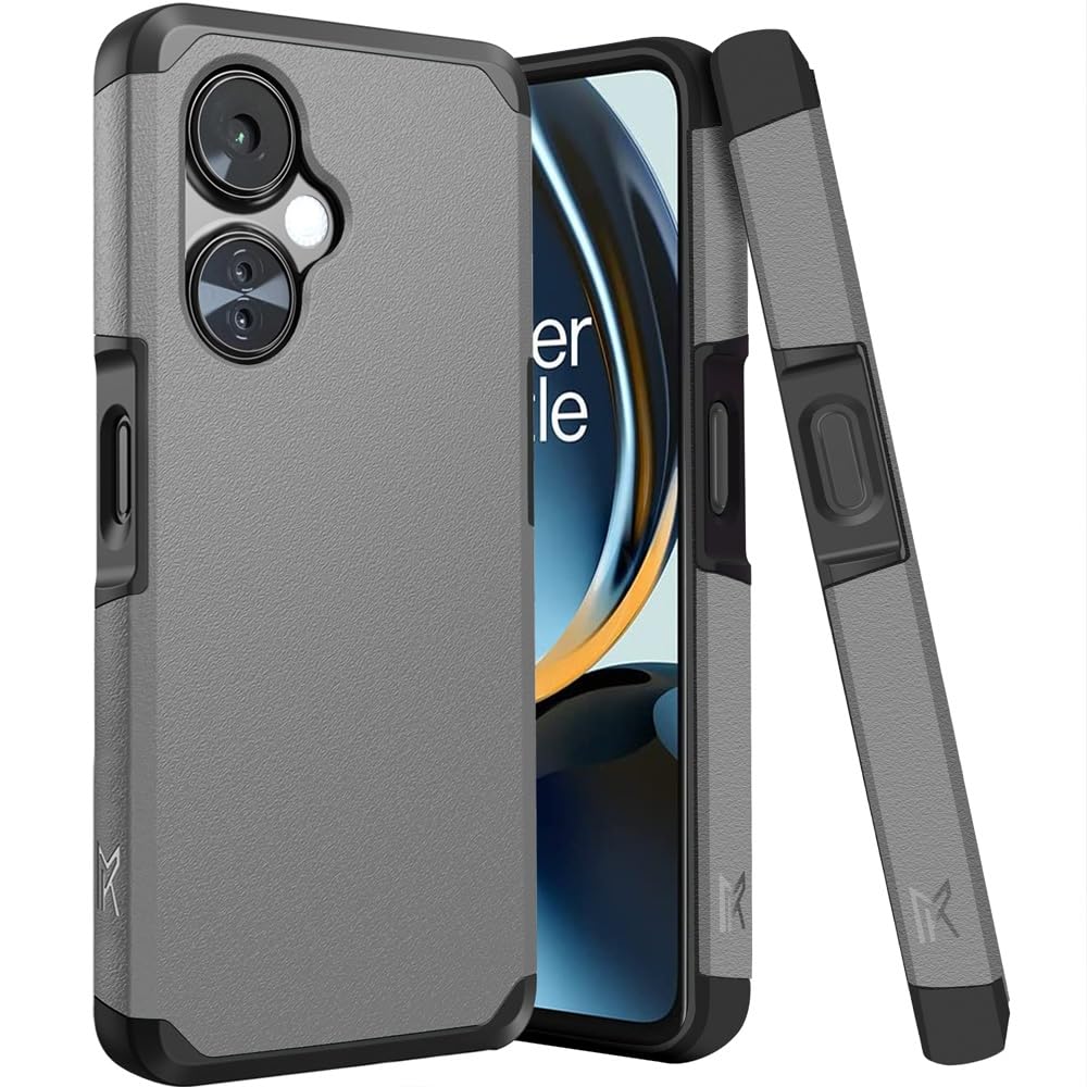 HRWireless Compatible for OnePlus Nord N30 5G Phone Case Plus Tempered Glass Tough Strong Hybrid Cover