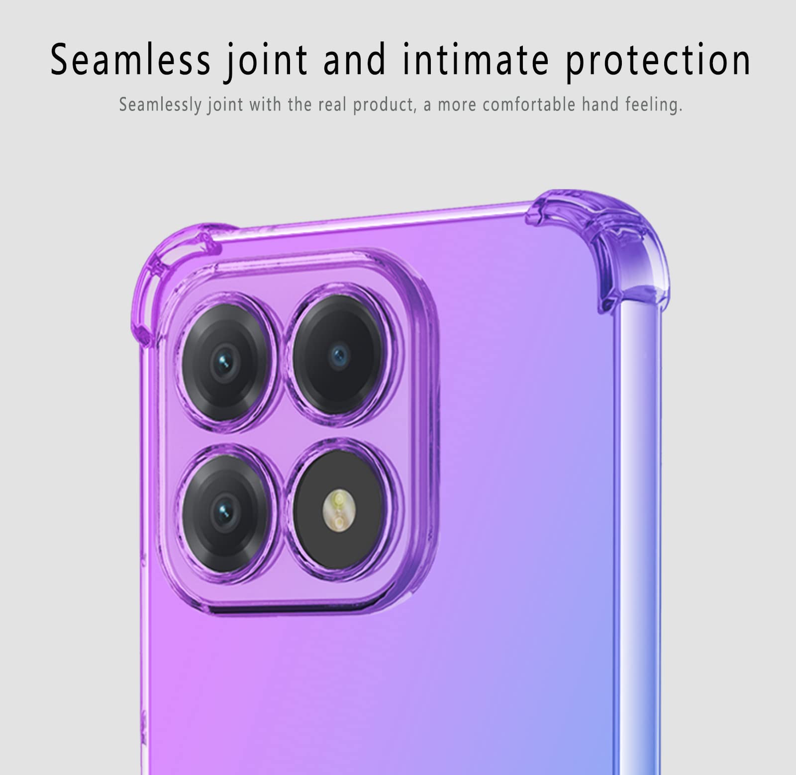 Cover Custodia Morbida Silicone per Honor X8boost