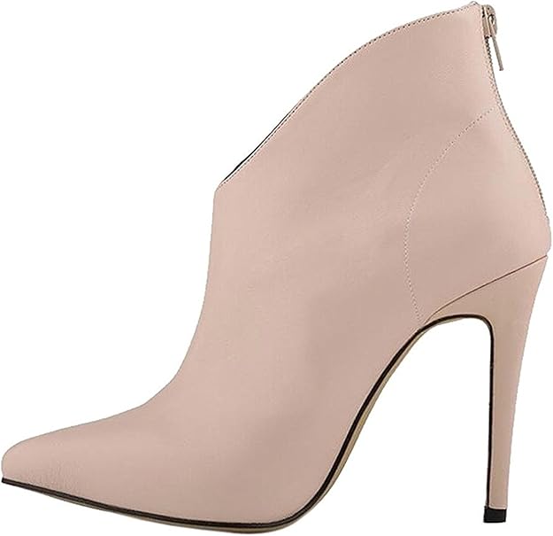 Classical White Crocodile PU Leather Pointed Toe High Heels Women Zip Pumps Wedding Shoes 