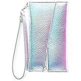 Case-Mate iPhoneケース 手帳型 (iPhone XS/iPhone X) 三つ折 スマホケース カバー カード収納 [耐衝撃・画面保護] 本革 レザー イリデセント Apple Pay 対応
