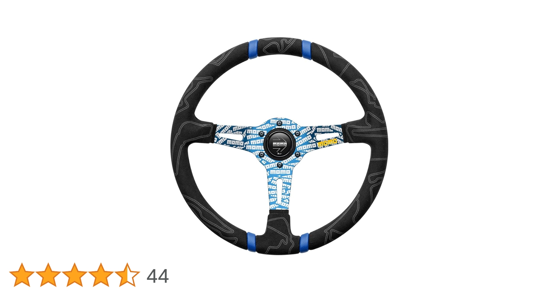 MOMO race 35π MOMO COM35BK0B MOMO Racing Competition Steering Wheels