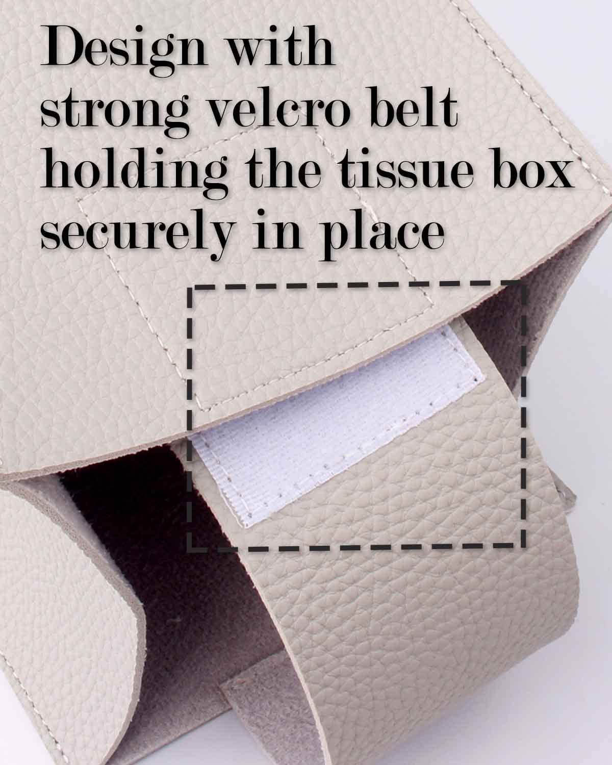 Boîte à Mouchoirs Carrée En Cuir Synthétique - Décoration Moderne - Distributeur De Papier Pour Le Visage - Pour Salle De Bain, Comptoir, Tables De Chevet, Voiture, Bureau - 5 X 5