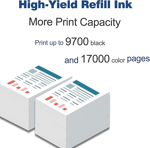Miniatura 3 de 522 botellas de tinta de alta precisión de color de repuesto para Epson T522 502 Uso para recarga EcoTank ET-2803 ET-2800 ET-2720 ET-3750 ET-4800
