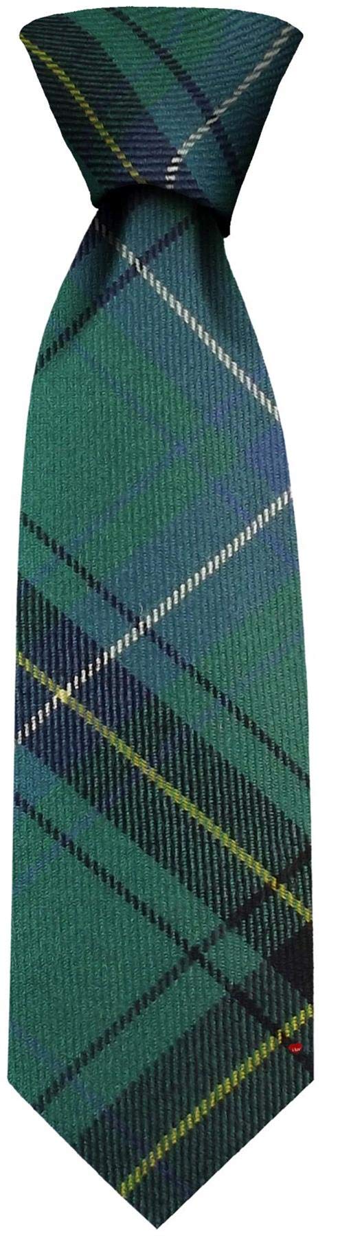 I LUV LTD Gents Neck Tie Henderson Ancient Tartan Lightweight Scottish Clan Tie
