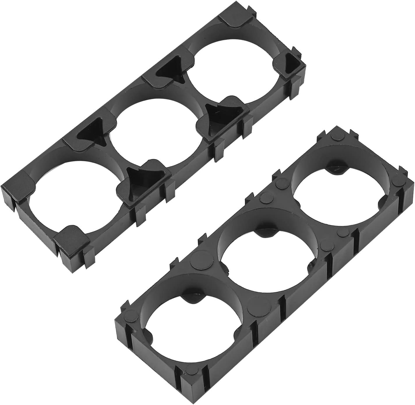 Fielect 15Pcs 21700 Lithium Cell Spacer Triple Battery