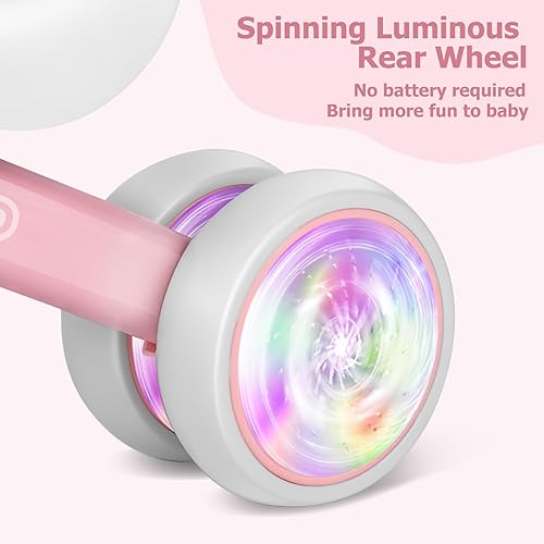Miniatura 2 de Colorful Lighting - Bicicleta de equilibrio para bebés de 1 año, regalos de 12 a 24 meses, juguetes para niños pequeños, regalos de primer