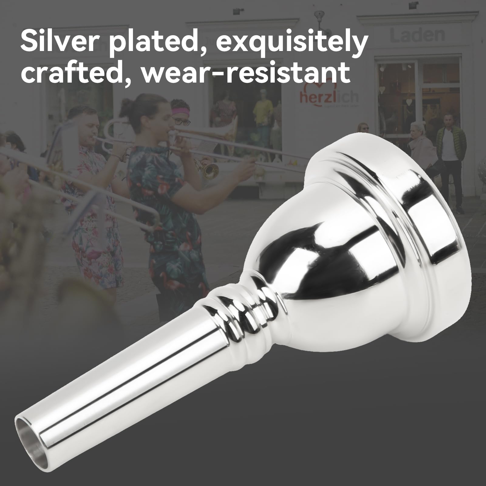 Agatige Trombone Mouthpiece - Image 3