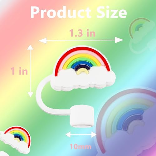 Miniatura 2 de Stanley - Fundas para popotes compatibles con vasos Stanley de 30 y 40 onzas, reutilizables, bonitas puntas de silicona para popotes, protectores de