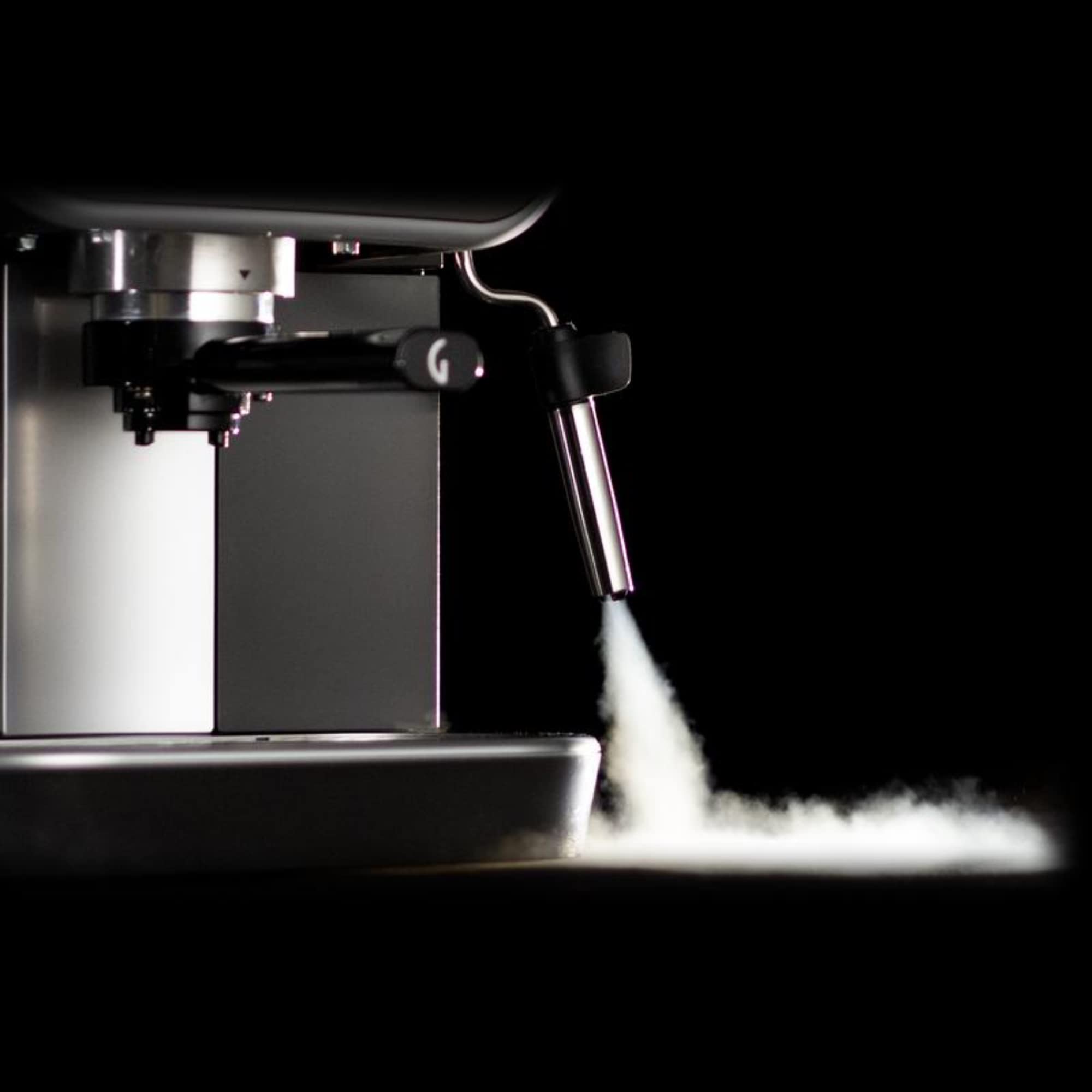 Gaggia RI8525/01 Caffettiera a mano Carezza Deluxe per caffè macinato e cialde, 230V, 50Hz, 1900W, grigio/nero