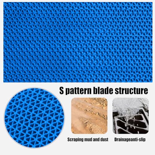 Tapis de drainage antidérapant en maille creuse contre les éclaboussures - 3