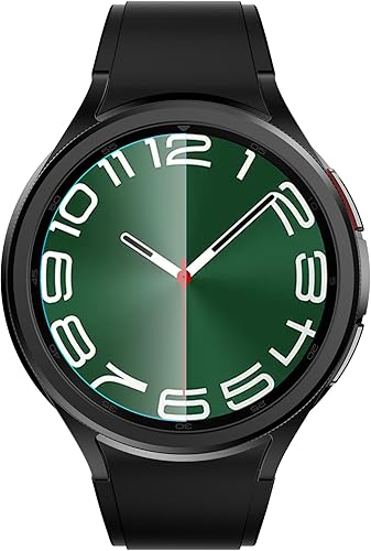 Miniatura 7 de SPGUARD Paquete de 2 protectores de pantalla para Galaxy Watch 6 Classic de 1.772 pulgadas, kit de instalación de alineación automática, accesorios