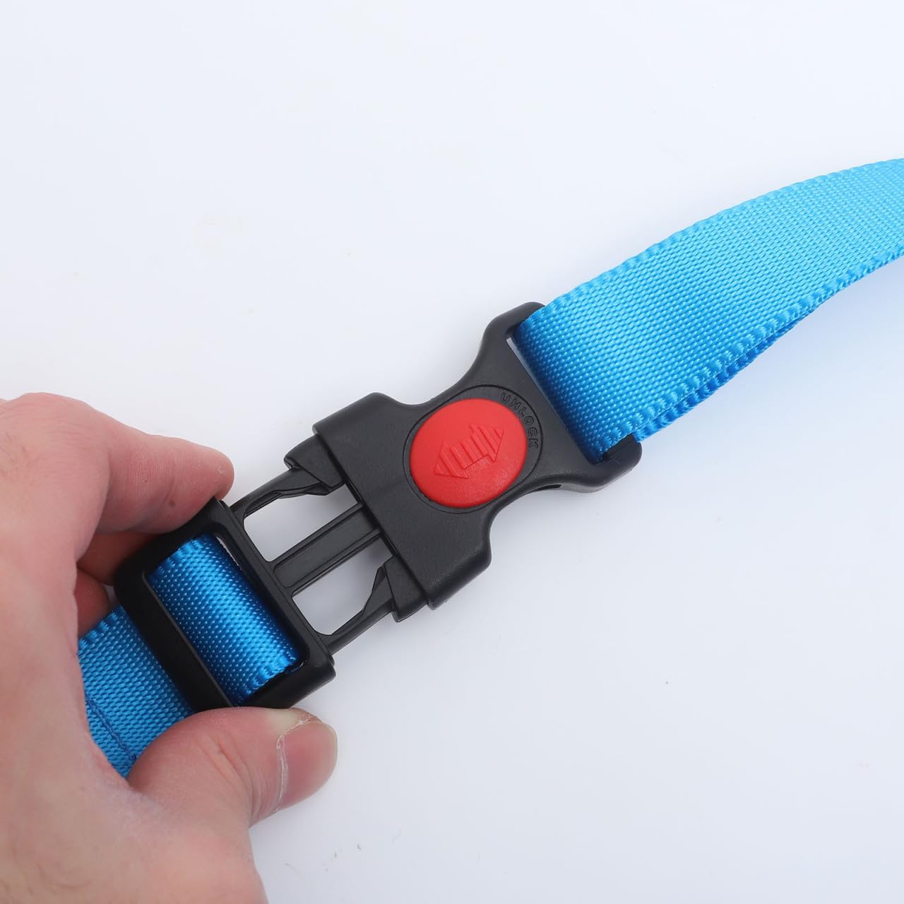 Abaodam Wear Resistant Swim Tether Float Belt with Buckle Double Safety Design Lightweight Multifunctional Swim Training Waistband for Pool Exercise and Stroke Improvement