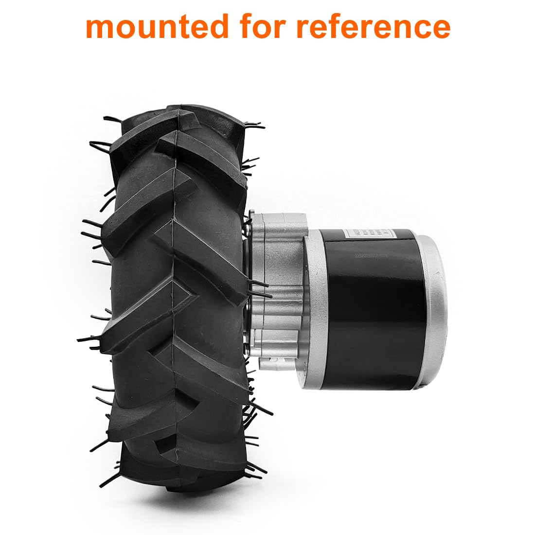 3.50-4 Pneumatico Agricolo Da 10 Pollici Ruota Fuoristrada Foro Asse 17mm Per Carrello Motore Tosaerba Elettrico Fai Da Te Carrello