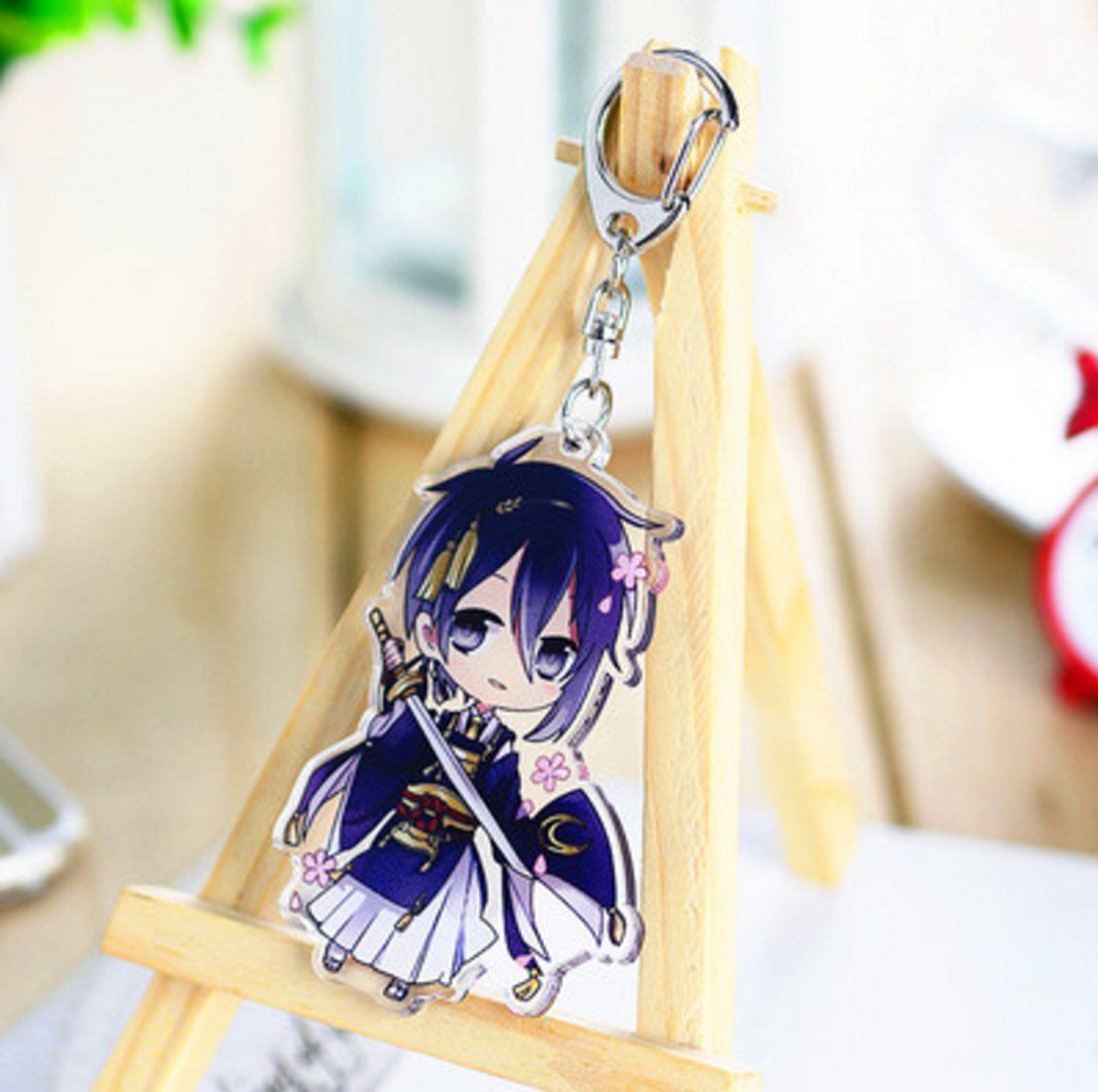 刀剣乱舞 三日月宗近 演奏会 ステンドグラスキーホルダー レア 限定 希少品 Amazon.co.jp: 団子のhachi 刀剣乱舞 三日月宗近 キーホルダー