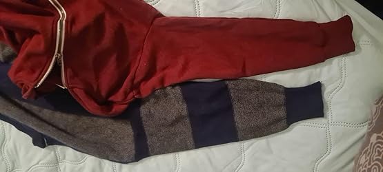 Minetom Damen Strickpullover Oversize - Gestreifter College-Pulli Für Herbst & Winter