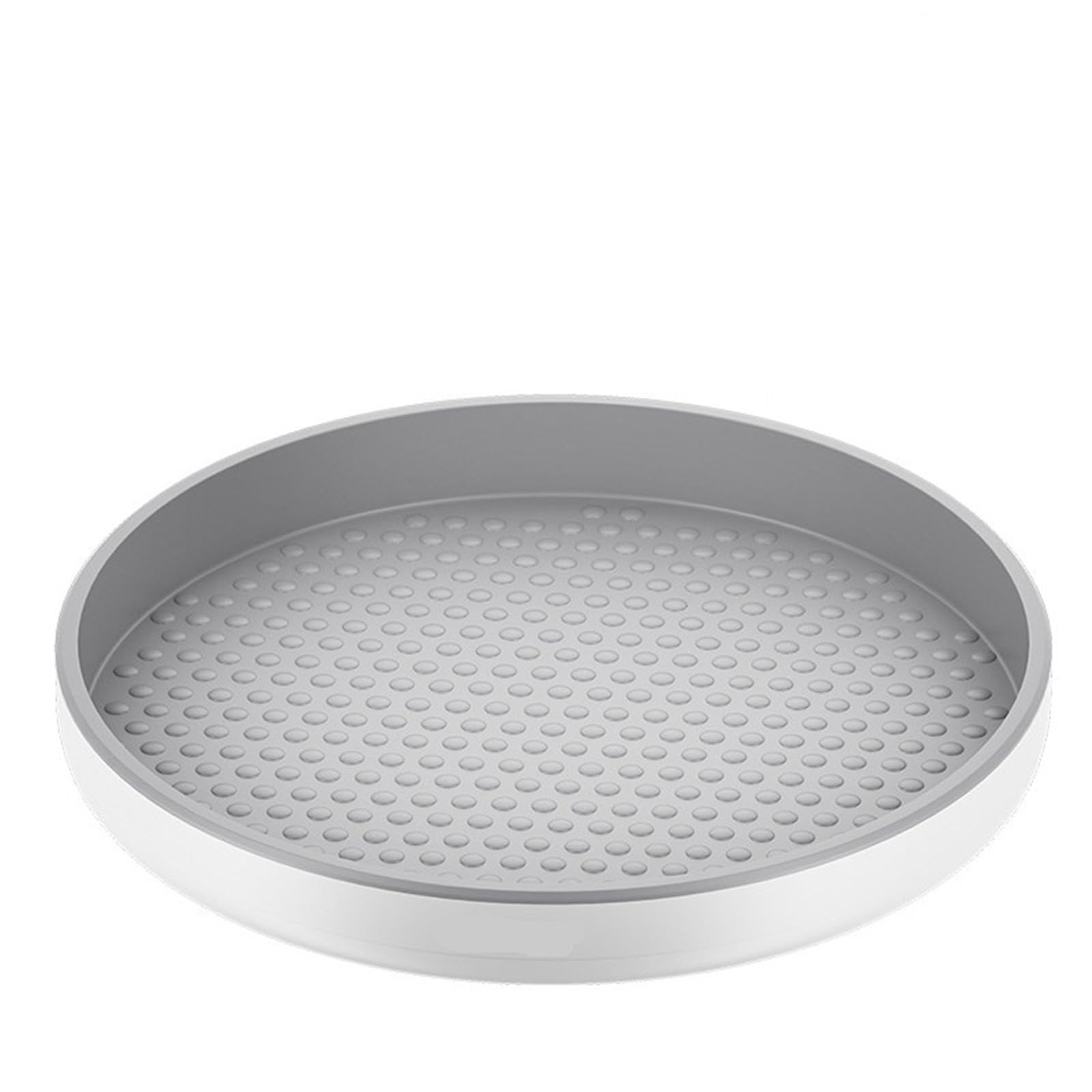 2 estantes giratorios for especias, organizador de armario despensa, soporte antideslizante for condimentos, bandeja almacenamiento cocina para Nevera, Cocina(25cm)