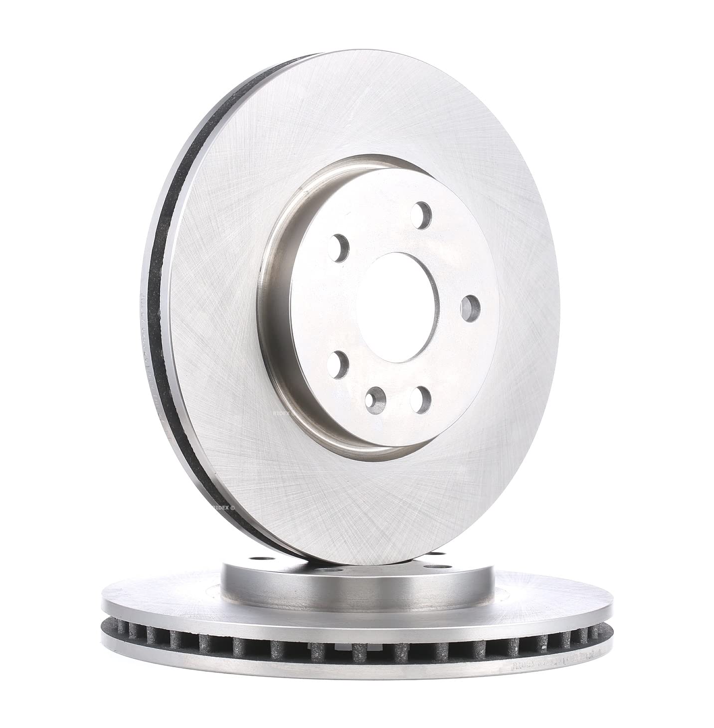 RIDEX 82B0201 2x Disco de freno Delantero sin tornillos Compatible con OPEL Insignia A Sports Tourer G09