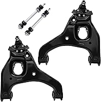 Vista 189 de Detroit Axle - 4 brazos de control traseros para Ford C-Max Focus Mazda 3 5 Volvo C30 C70 S40 V50, 4 brazos de control superior e inferior
