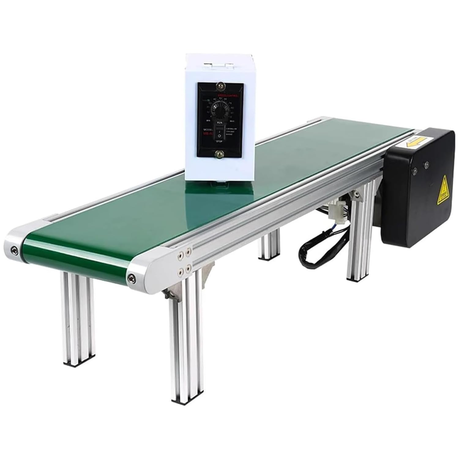 AYCDL Speed Adjustable Small Desktop Conveyor Belt, 100cm Length, Automation Equipment for Production Line, Ideal for Efficient Material Handling and Transport