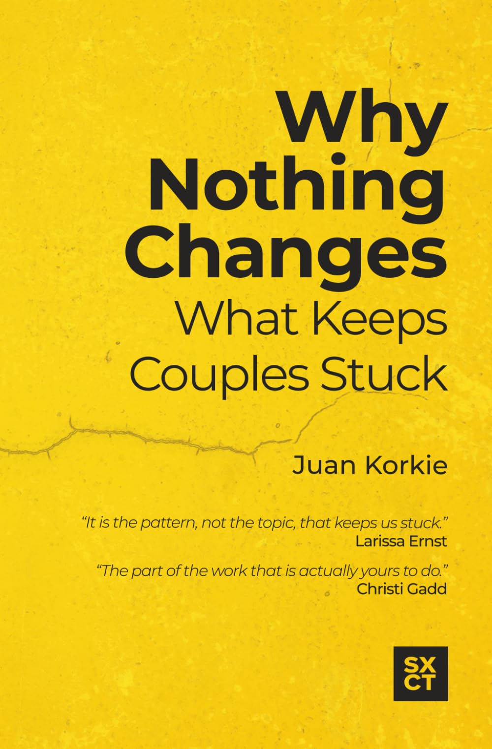 Why Nothing Changes: What Keeps Couples Stuck: 1 (SXCT | Structural Experiential Couple Therapy)