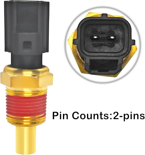 Miniatura 2 de Sensor de temperatura del refrigerante del motor 56027873 con arnés de conexión  Compatible con Chrysler Dodge Dakota Jeep  Reemplaza los números de