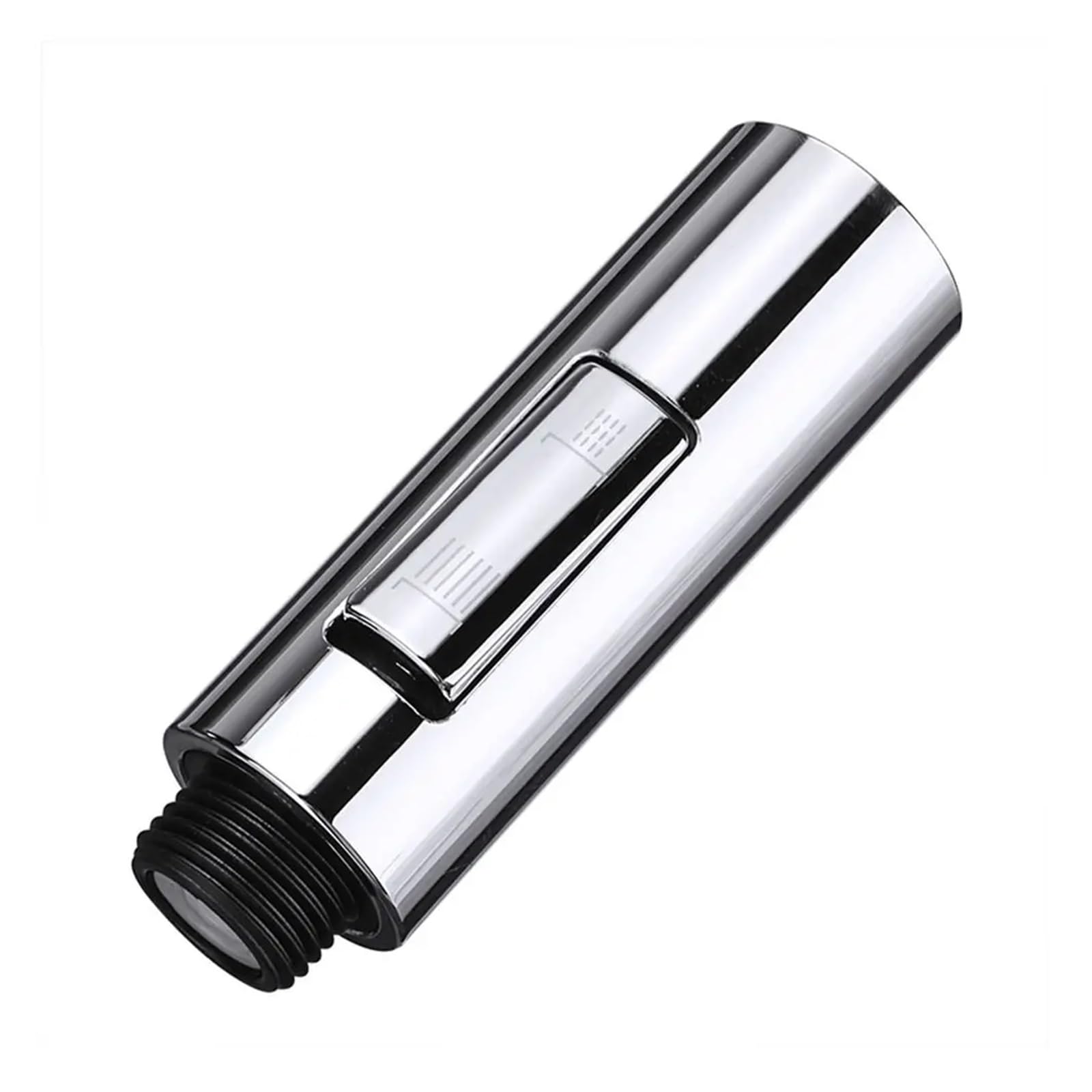 Wasserhahn Auslauf G1/2 Ausziehbarer Duschkopf Sprayer Waschbecken Ersatz Wasserhahn Küchenarmatur Sprühkopf(Silver)