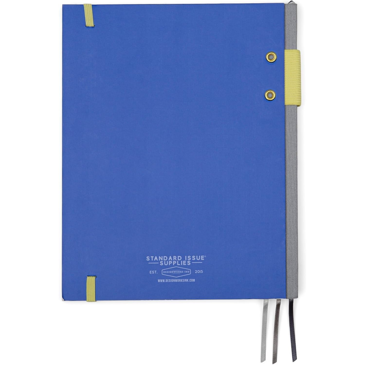 Designworks Ink Carnet De Notes Standard Issue N°3 – 192 Pages Lignées, Fermeture Élastique, 3 Marque-Pages Et Porte-Stylo