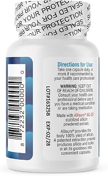 Allimax 180 Mg 30 Vcaps by Allimax International Limited