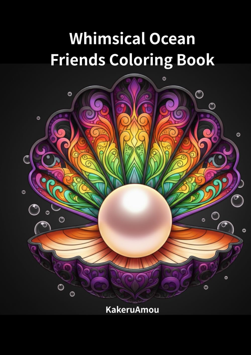 Whimsical Ocean Friends Coloring Book