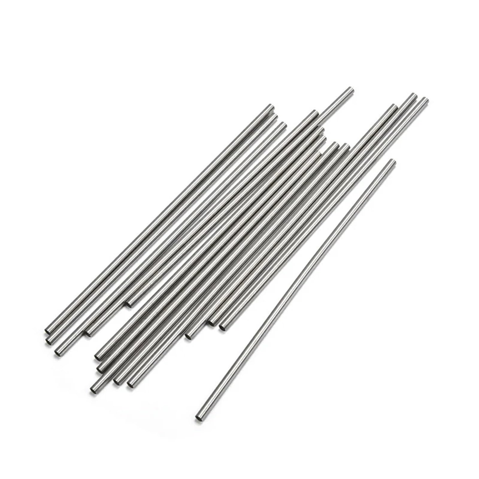 Metal Pipe Seamless Straight Tube 304 Stainless Steel Capillary Length 250mm 500mm Outer Diameter for Crafting(3x1x500mm 3pcs)
