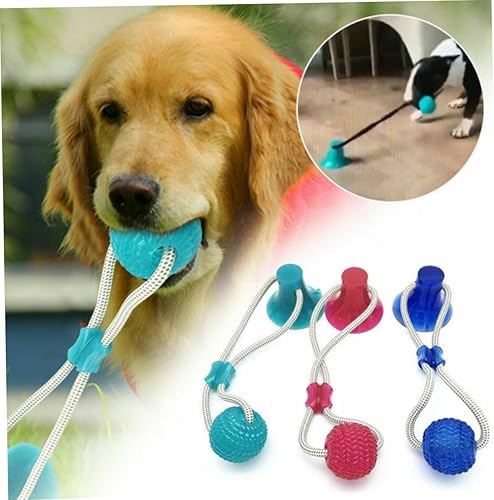 Miniatura 5 de Mipcase Juguetes de masticación para perros, juguete de dentición para cachorros, rompecabezas para cachorros, cuerda para cachorros, juguetes