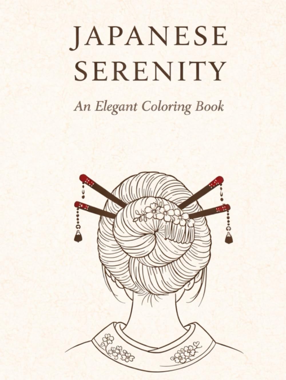 Japanese Serenity: An Elegant Coloring Book