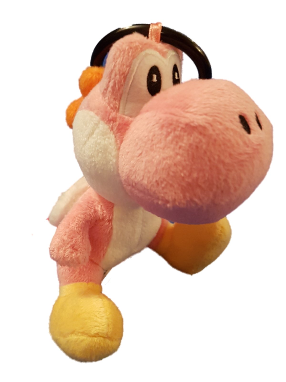 Nintendo Yoshi Pink Super Mario Bros Luigi Yoshi Bag Clips Key Ring Official San-Ei Co (Yoshi Pink)