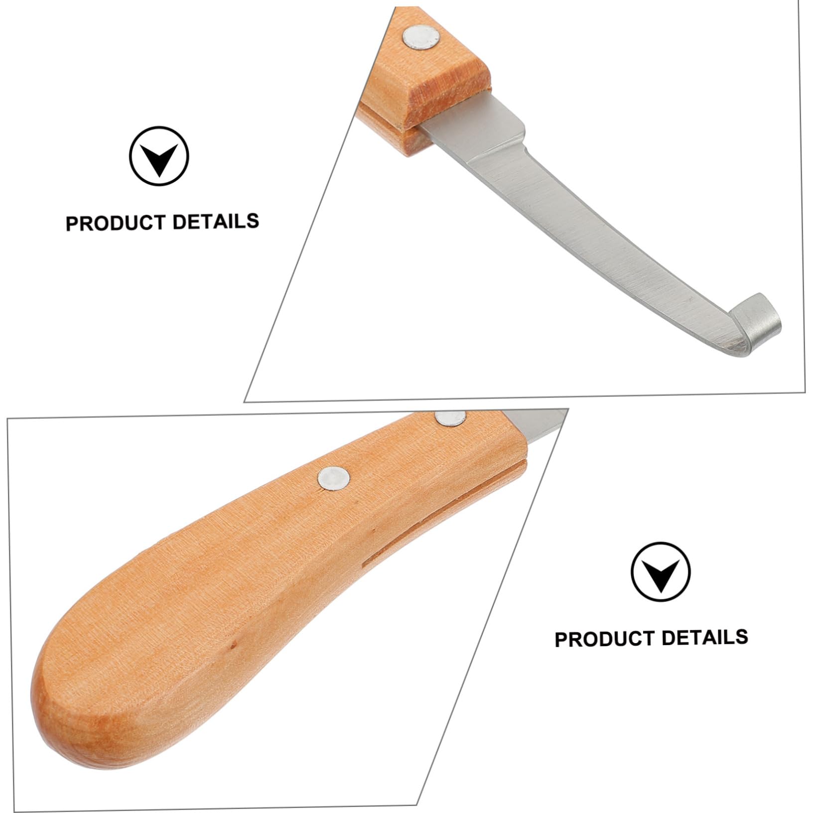 3stücke Edelstahl Hufschneider Für Pferde Reparaturwerkzeug Für Hufe Ergonomischer Griff Leicht Und Tragbar Für Pflege Von Pferden Und Rindern