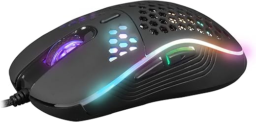 GAMDIAS Featherweight RGB Gaming Mouse | Zeus M4 | 6 Multi-Function Keys | 12800 DPI Precise Accuracy | 16.8 Million RGB Stream Lighting |…