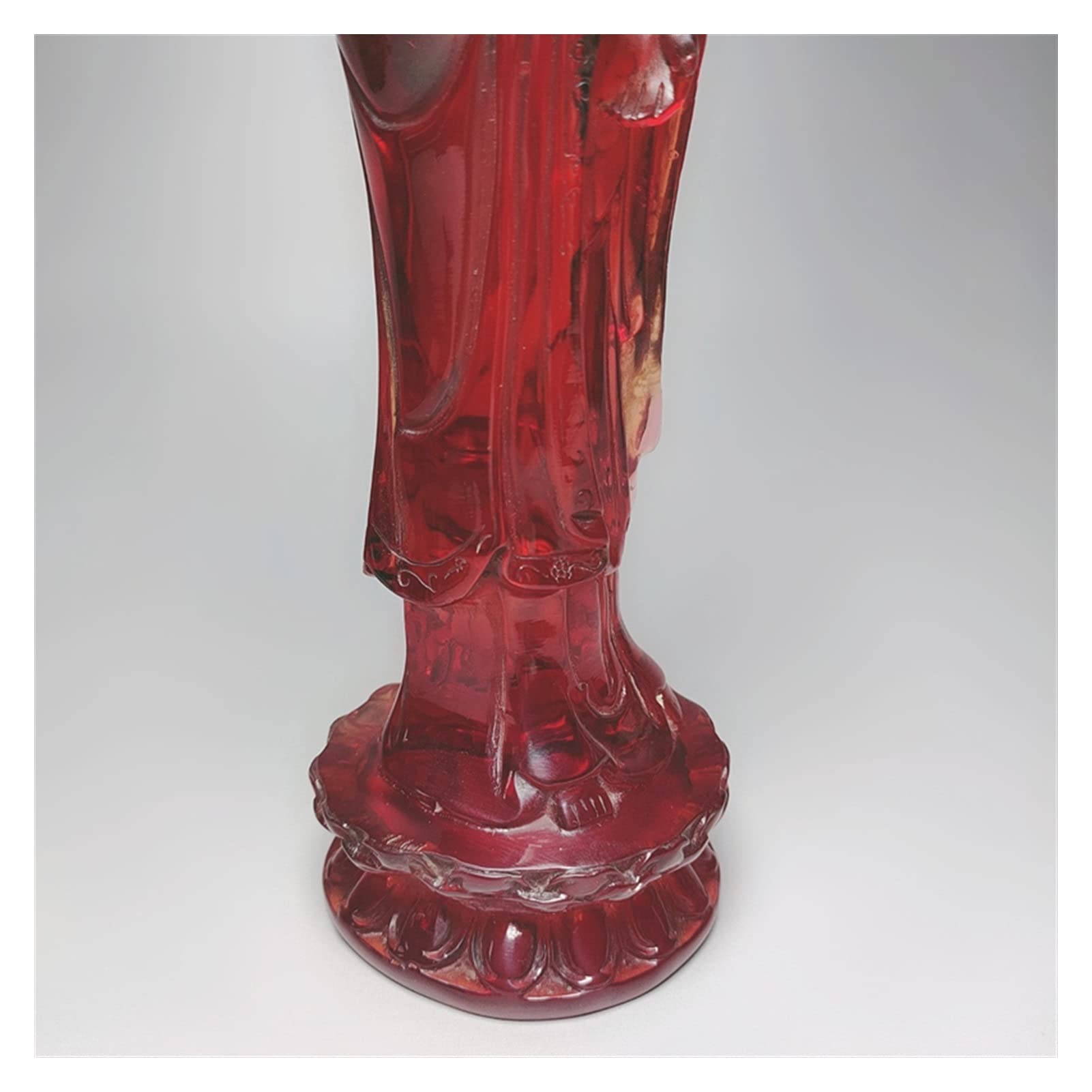 Amazon｜観音菩薩像仏像 絶妙な中国のアスワシの琥珀樹脂像 - Songzi