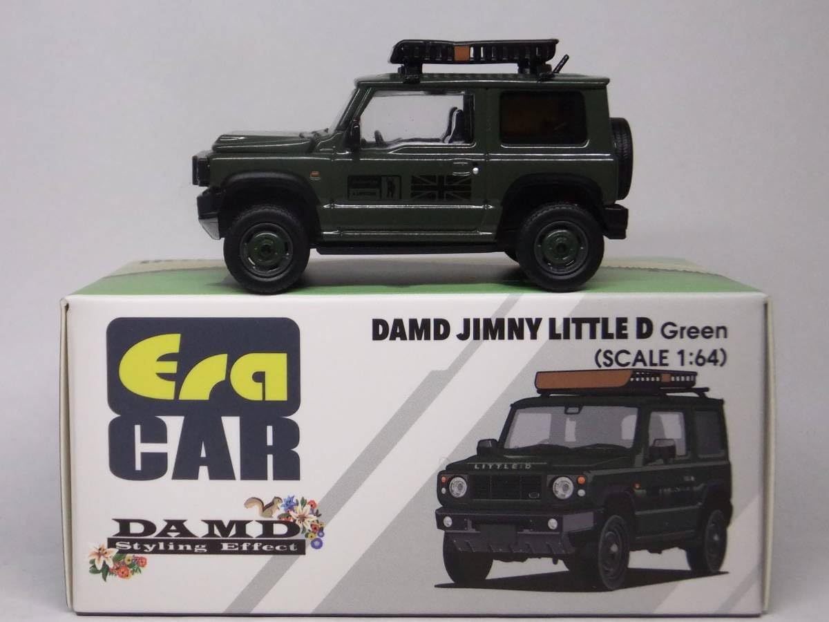 ERA CAR 1/64 APIO DAMD ジムニー little Bエラカー エラカー 1/64 アピオ x ダムド ジムニー ザ・ルーツ スズキ Era