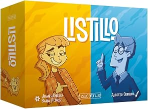 Listillo, Board Game, Questions and Answer, 4-6 Players, Family, Laughter, with Friends, Party, Party, Spanish Language, Age +10 Years