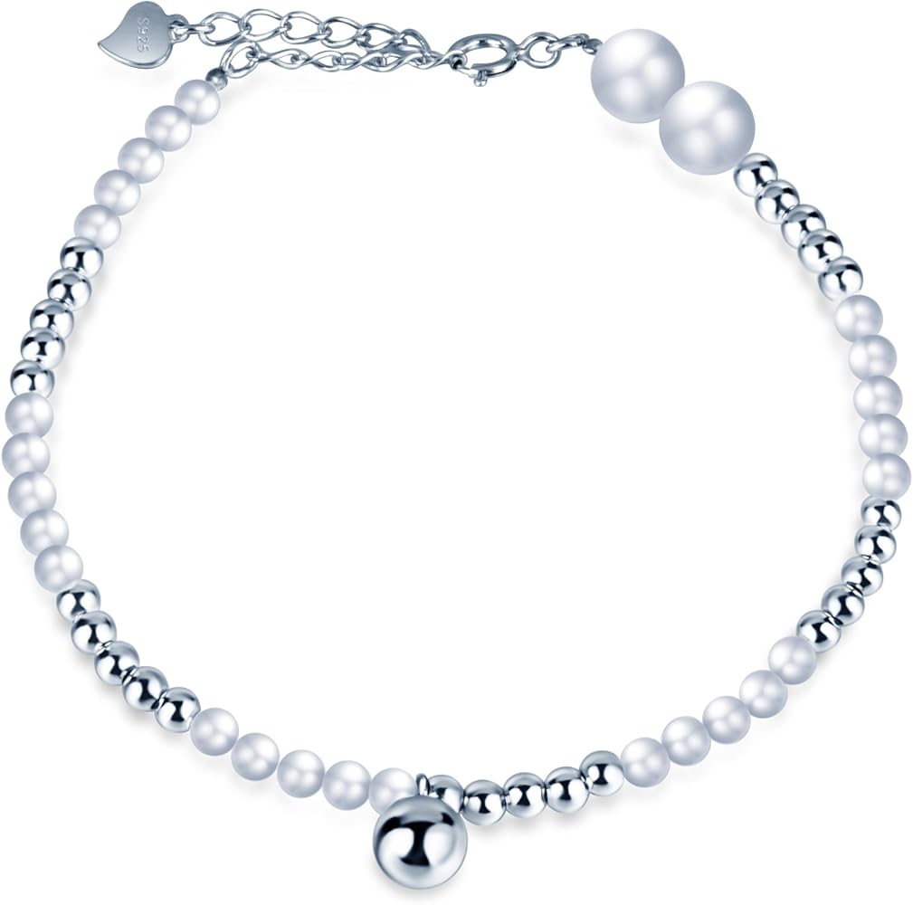 Infinite U - Braccialetto Da Donna A Più Fili, In Argento Sterling