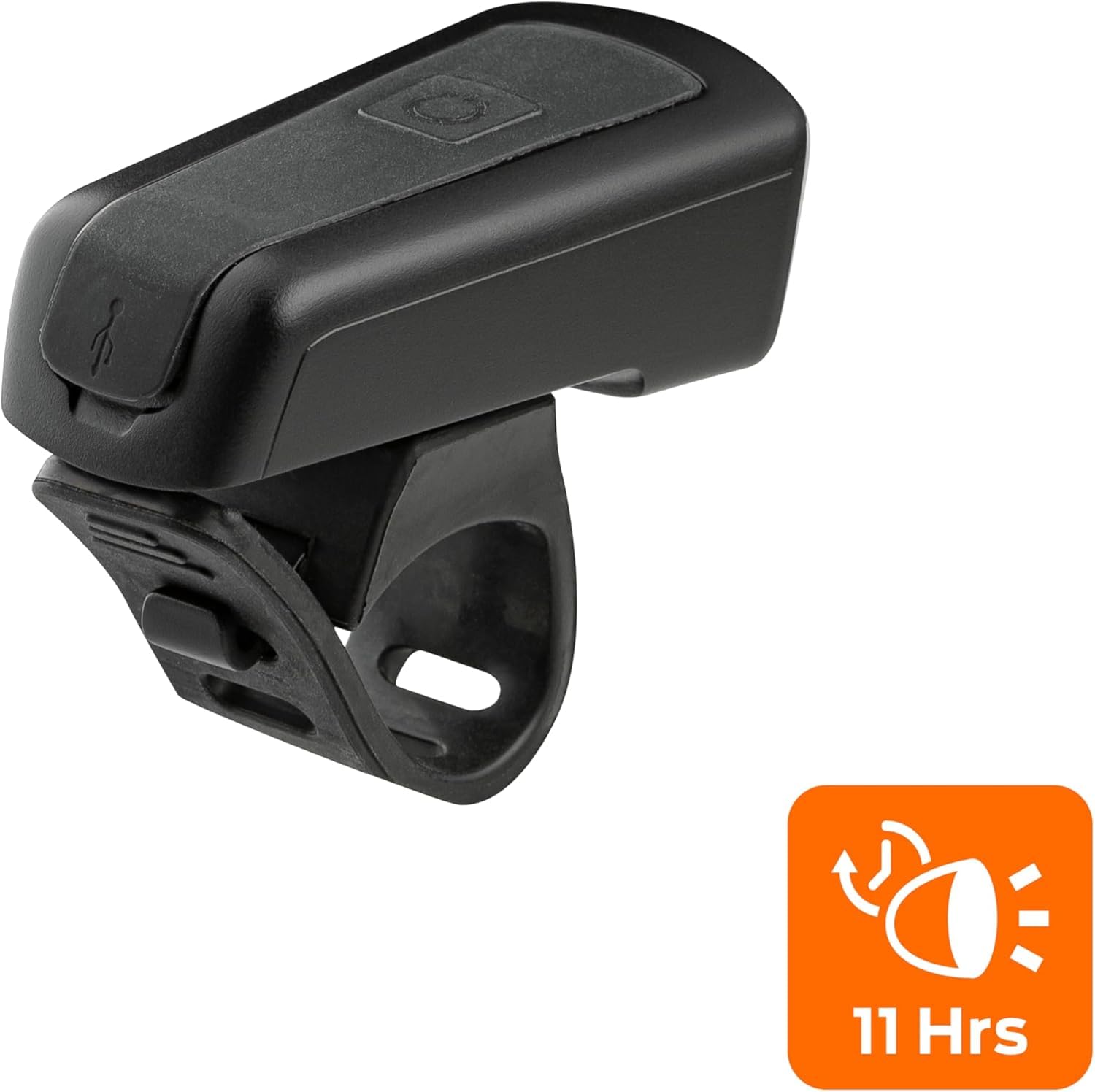 AXA Fahrradlicht Dwn 50 Lux – USB Aufladbar – 11 Stunden Leuchtdauer – Batterieanzeige – StVZO Zugelassen