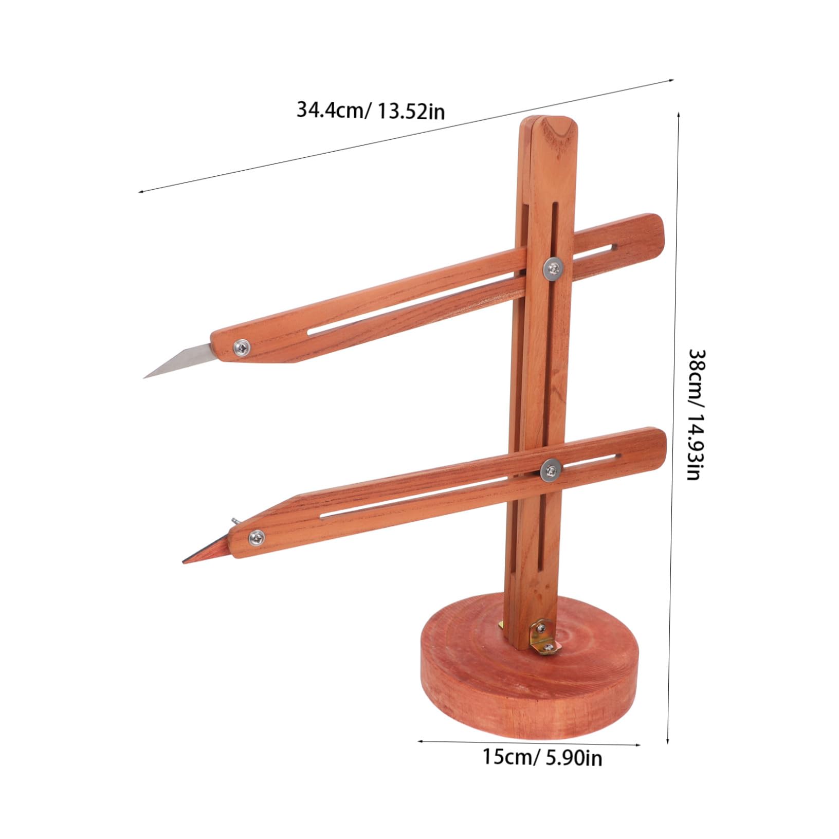 Angoily Jauge de Poterie Multifonction pour Tournage Argile Outil de Mesure Précis pour Alignement et Hauteur Adapté Aux Artistes Céramistes Débutants et Confirmés