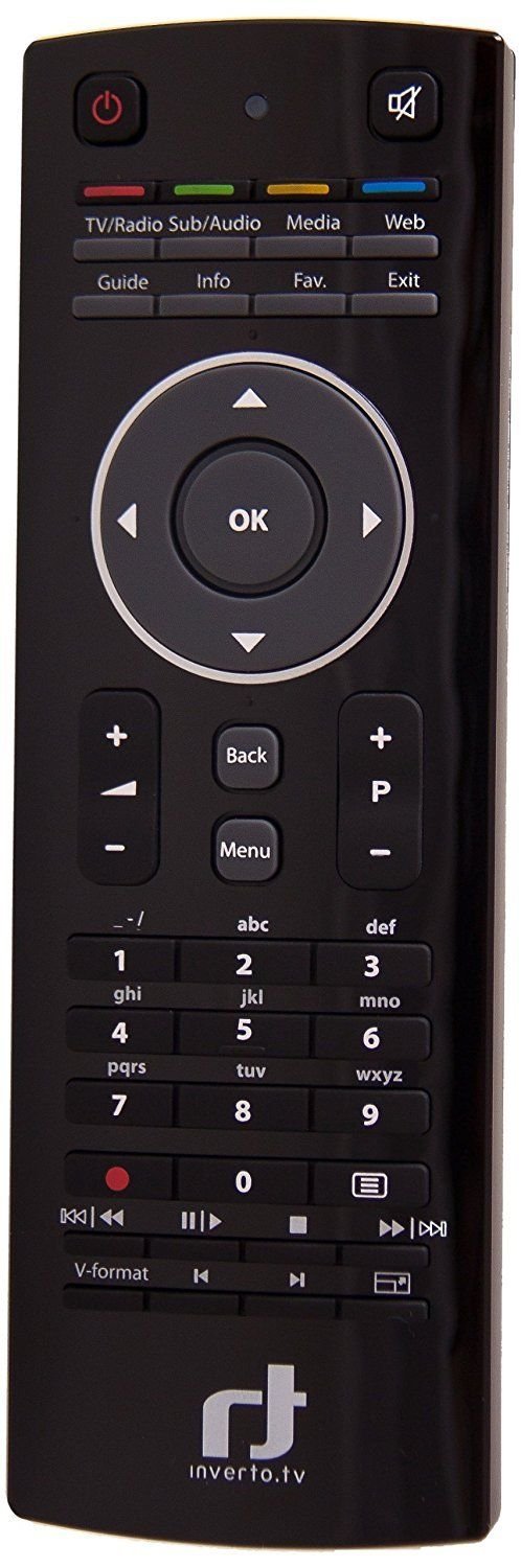 Fernbedienung für Smart Zappix HD+ Smart CX10, Smart VX10 mit QWERTZ-Tastatur