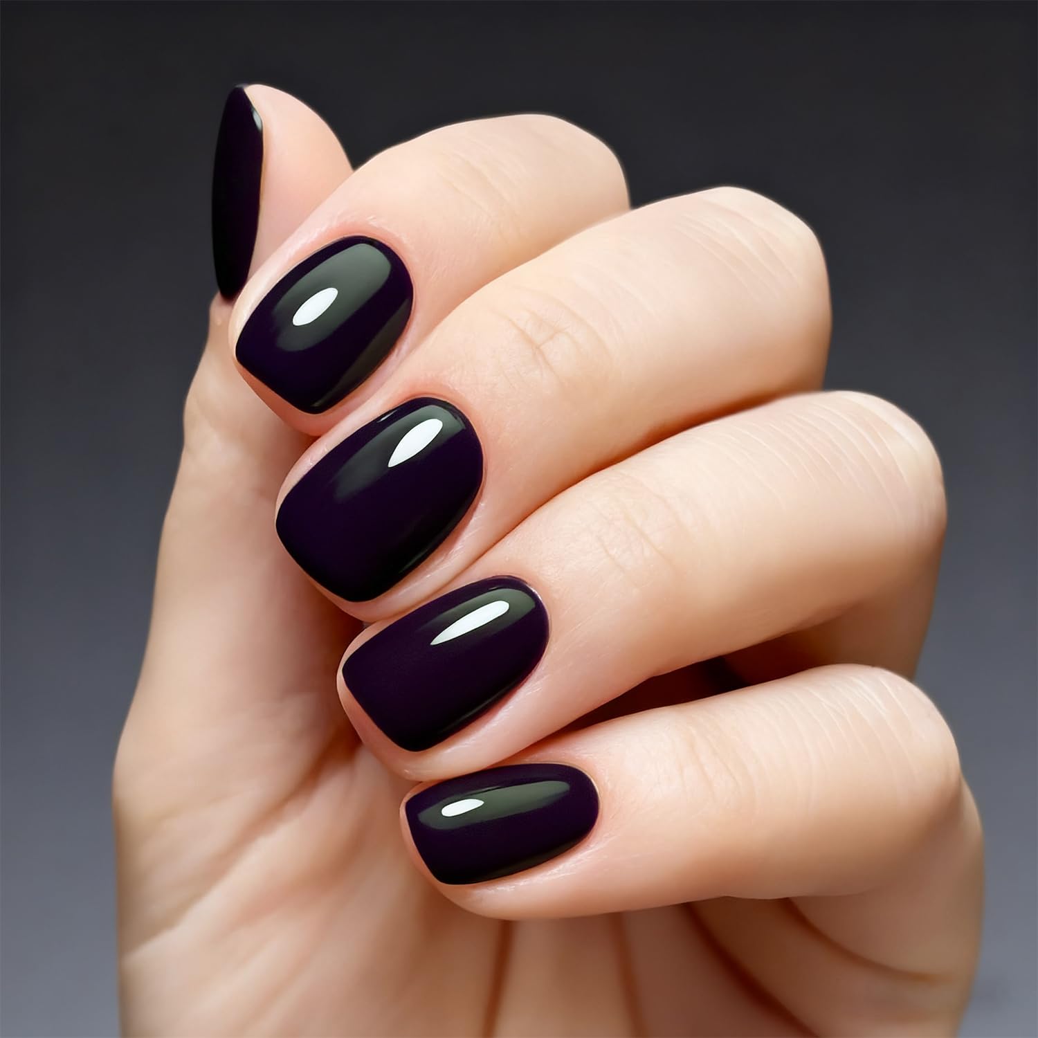 Vishine Esmalte de uñas semi-permanent Soak Off UV LED Gel Polish Nail Gel Manicura, Negro (687) — view 2