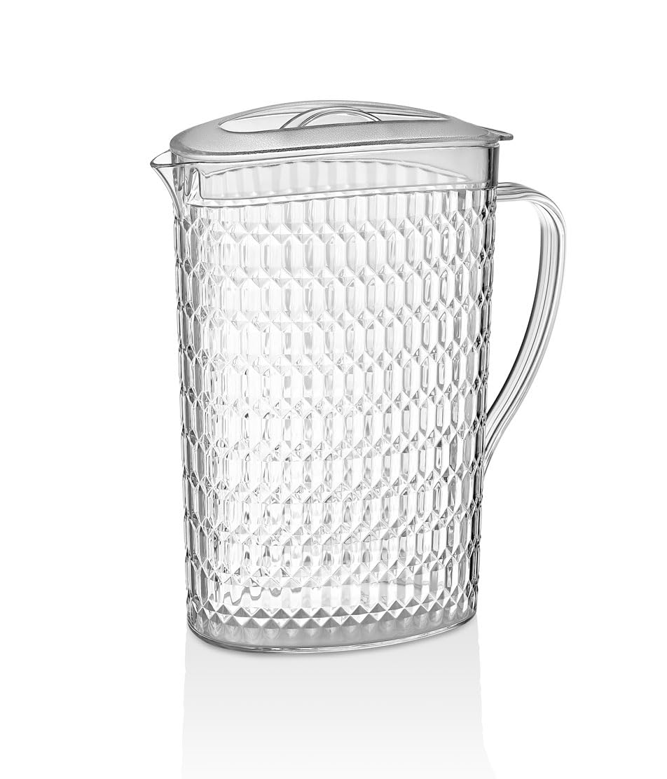 – Plastport Gastroplast PC Jug - 2.2L - Premium Polycarbonate Diamond Pitcher virtually unbreakable - GSRH-01