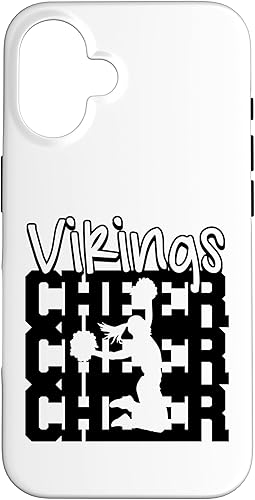 Vikings Cheer Back to School Cheerleading Spirit Case for iPhone 16
