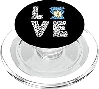 Vista 7 de Shoebill Love Leopard Cigüeña Africana Amante de los Pájaros Shoebill Bird PopSockets Estándar PopGrip